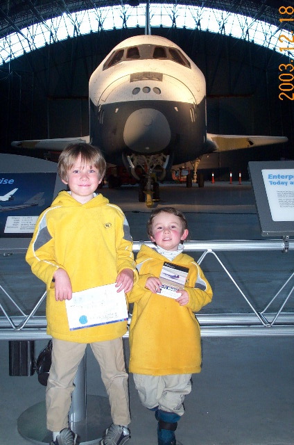 Shuttle Enterprise at Air & Space Museum
